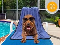 Nobleza Toalla para Perros, Suave y Duradera, Ultra Absorbente, de Secado para Perros Grandes y Pequeños, medidas 106 x 66cm, de Microfibra. - details 7