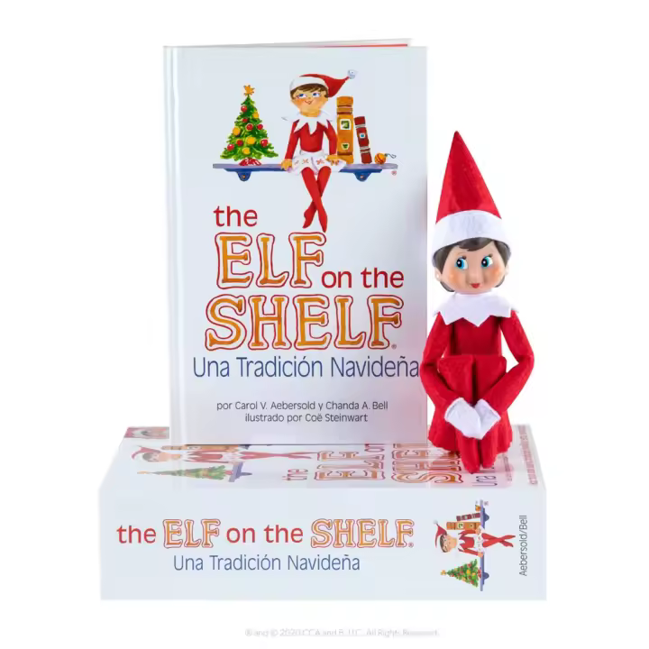 Cuento Y Muñeco Elfo Niña The Elf On The Shelf (Cefa 00581) - 1