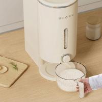 Cubeta De Arroz Sellada Antihumedad Con Taza Caja De Almacenamiento De Granos Y Polvo De Harina Contenedor De Arroz - details 3