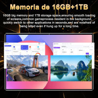 5G Nueva tableta 5G 10,1 pulgadas Android 13,0 tableta 16GB Ram 1TB ROM 20000mAh tableta Doble Cámara WiFi tipy-C - details 5