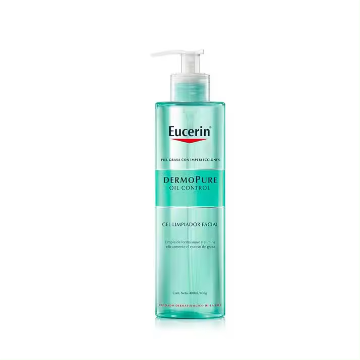 Eucerin Gel Limpiador Facial para Piel Grasa y Acné - 1