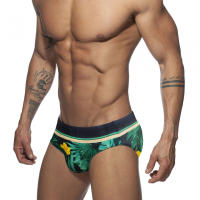 Bragas De Natación Para Hombre Briefs Estampados De Verano Deporte Acuático Pantalones De Playa Traje De Baño Sexy Surf Wear - details 3