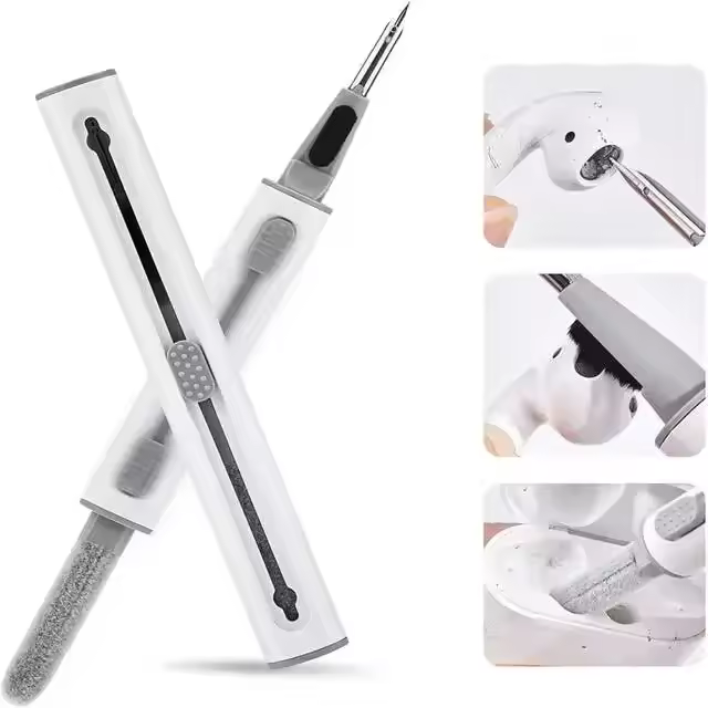 Kit De Limpieza Para Airpods pro 1 2 Auriculares Bluetooth Herramientas De Limpieza Para Estuche De Airpods pro Compatible Con iPhone Xiaomi Huawei Samsung - 1