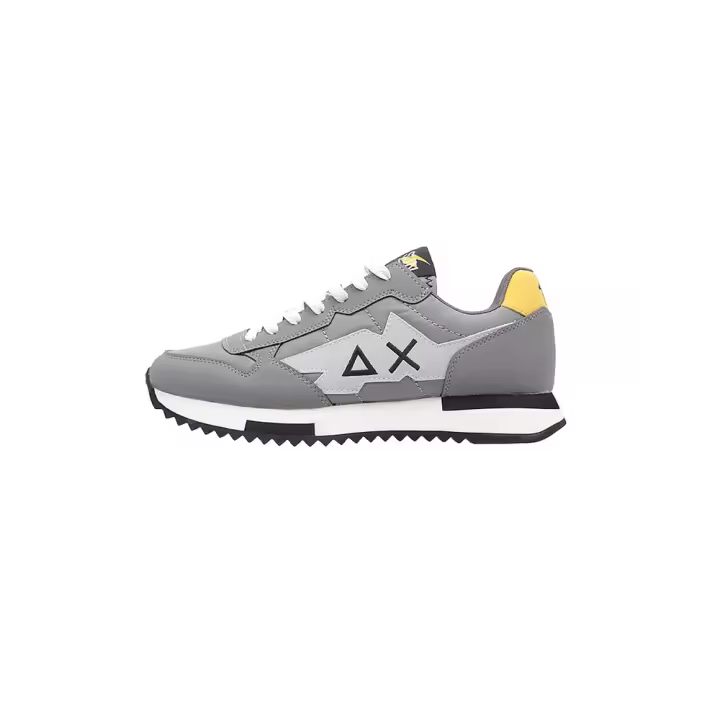 Sun68 NIKI SOLID Deportivas Planas Hombre Gris - 1