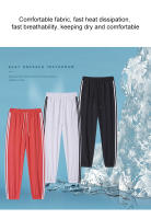 Pantalones De Sudor Primavera Verano Para Hombres Y Mujeres Con Bolsillos Cierre Elástico Pantalones Casuales De Fitness Y Running - details 5