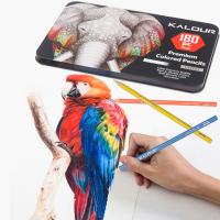 KALOUR Set De Lápices De Colores Profesionales 50/72/180/240/300 Pcs Lápices De Aceite Para Dibujos Y Pintura Artística Suministros Para Colorear - details 8
