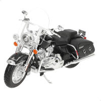 MAISTO - Moto Harley Davidson Road King Classic 2013 FLHRC escala 1:12, réplica oficial con diseño touring clásico, acabados cromados y realistas, ideal para colección, regalo o exposición - details 0