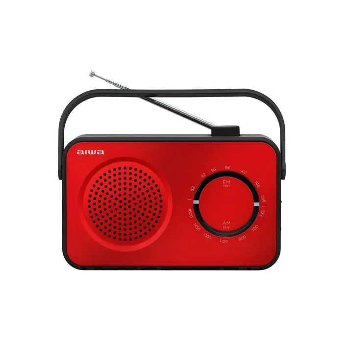 Aiwa R-190RD Radio Portátil Analógica AM/FM Antena Telescópica - 1