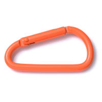 iYOE 5pcs/Lot Carabiner Hook 45x24mm Mix D Colorido Aleación De Metal Clip Para Hacer Joyería Llavero Conector DIY Encuentros - details 8