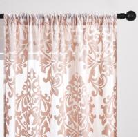 1 Pieza De Cortinas De Encaje Francés Rosa Con Diseño De Fénix Para Decoración De Sala De Estar Y Dormitorio Montaje En Pared - details 3