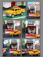 Modelo De Taxi Retro 1/32 En Aleación Juguete De Coche Miniatura Con Sonido Y Luz Para Niños Regalo De Día Del Niño Colección De Juguetes Educativos - details 0