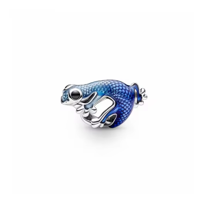 Charm Geco Azul Metálico Pandora - 792701C01 - 1