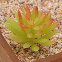 12 Piezas De Mini Plantas De Suculentas Artificiales Para Decoración No Envasadas Colores Aleatorios Para Jardín Al Aire Libre Y Fiestas - details 7