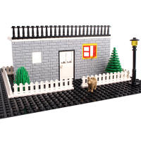 50PCS Bloques De Construcción Clásicos Compatible Con MOC Casa Muralla De Ciudad 1*2 1*4 L Dots Accesorios Para Construcción DIY - details 1