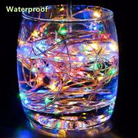 20 Pack Luces De Hilo De Hada 20LED 2M De Cobre Plateado Luzes Alimentadas Por Batería Para Decoración De Bodas Fiesta Navidad - details 2