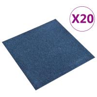 vidaXL 20x Baldosas de Suelo de Moqueta 5m² Rayada Lamasejo Color Beige,  Beige claro,  Antracita y mas - details 2