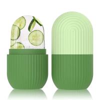 Molde De Hielo De Silicona Para Cuidado De La Piel Belleza Contorno Levantamiento Glóbulos De Hielo Masajeador Facial Reducción De Acné - details 3