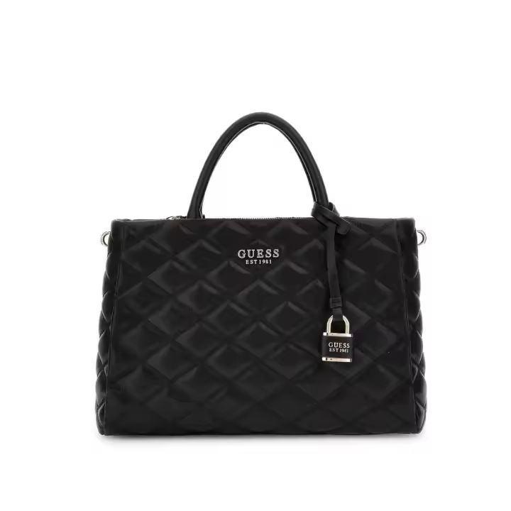 Bolso Guess Tamsin negro guateado para mujer - 1