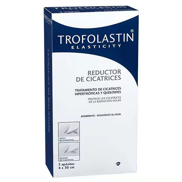 Apósito de Poliuretano Trofolastin Reductor Cicatrices - Flexible y Resistente Al Agua - 1
