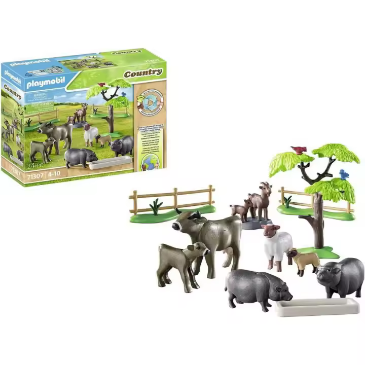 Playmobil Juego De Construcción Set Animales - 1