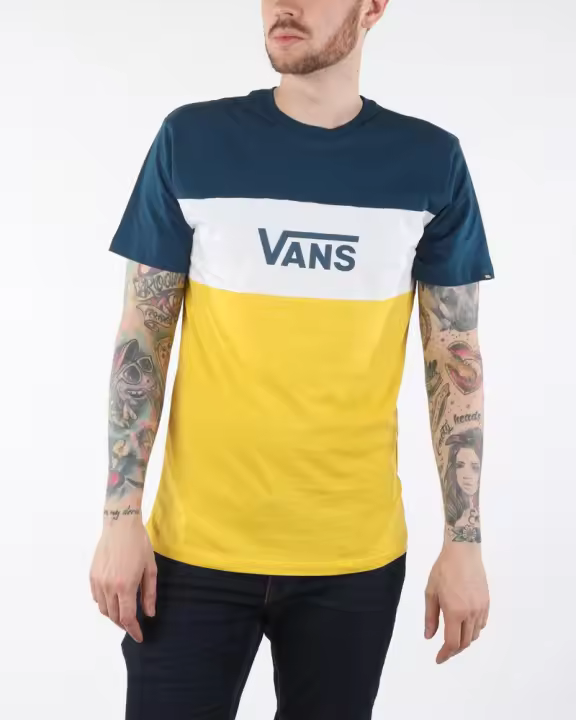 Camiseta Vans Retro Active Ss Gibraltar Sea  Vn0A45B7Toj1 - 1