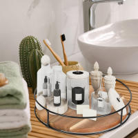 Organizador Giratorio De 360 Grados Para Cocina Y Pantry Ecológico De Madera Con Estante De Contado Versátil Para Almacenamiento De Sundries - details 4