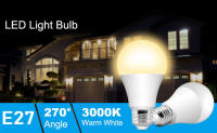 Bombilla LED Inteligente Con Sensor De Movimiento Radar 18W 15W 12W 9W E27 Para Cocina Y Sala De Estar Ahorradora De Energía Con Luz Infrarroja Bombilla De Hogar Y Porche - details 0