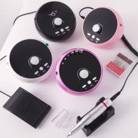 Máquina De Manicura Profesional 45000RPM Enchufe Eléctrico Ambar Rosa Morado Para Uñas Eliminador De Cutícula Y Gel - details 7