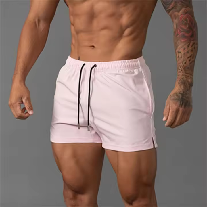 Nuevos Shorts Deportivos Para Hombre 2024 Transpirables Y Ligeros Pantalones De Fitness Para Running Y Playa Estilo Casual - 1