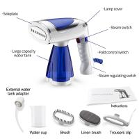 Alce Portable De Viaje 1600W Ajustable En 3 Velocidades Para Prendas Máquina De Vapor Mano Foldable Y Multifuncional Con Tanque De Agua Pequeño 220V - details 7