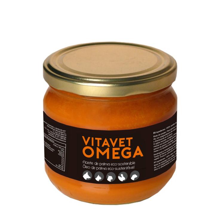 aceite de palma ecosostenible VITAVET OMEGA para todo tipo de animales 100 ml HARRISON