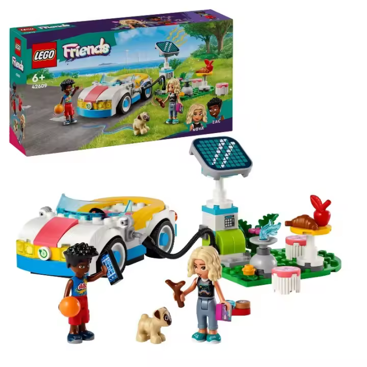 Coche Eléctrico y Cargador LEGO Friends 42609 contiene 170 piezas - edad a partir de 6+ años 24L42609 - 1