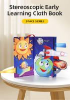 Libro De Tela Para Bebé Con 4 Páginas Edad 0-3 Años Juguete Educativo Temprano Estilo Versátil 7 Opciones Divertido Para Niños Y Niñas - details 0
