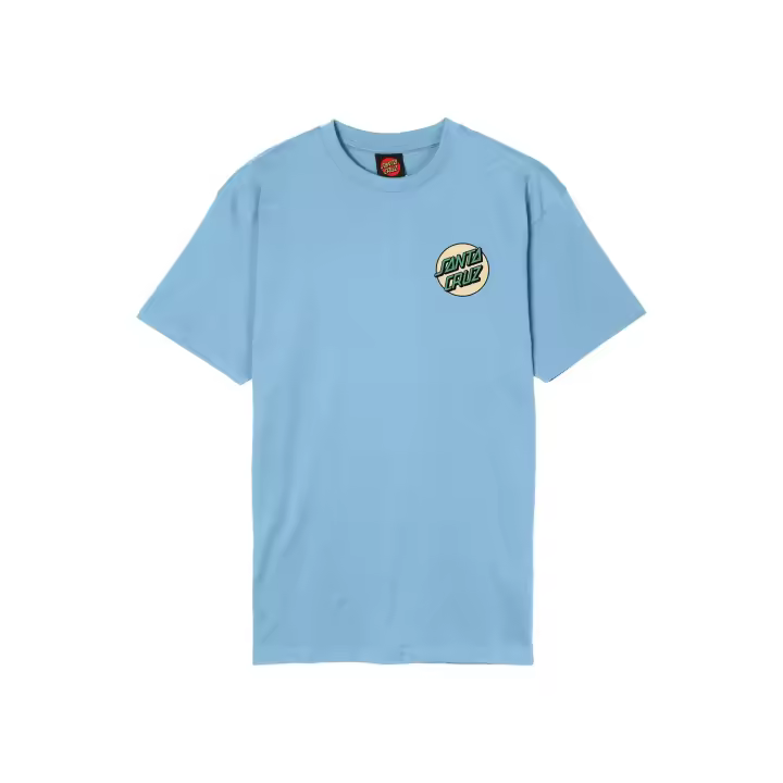 CAMISETA SANTA CRUZ AZUL SCREAMING ROSE FLASH TEE - 1