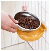 Tazón De Alimentos Para Perro HOOPET Acero Inoxidable Colgante Antisalto Tazón De Agua Para Gato Y Perro Jaula De Alimento Y Arroz - details 3