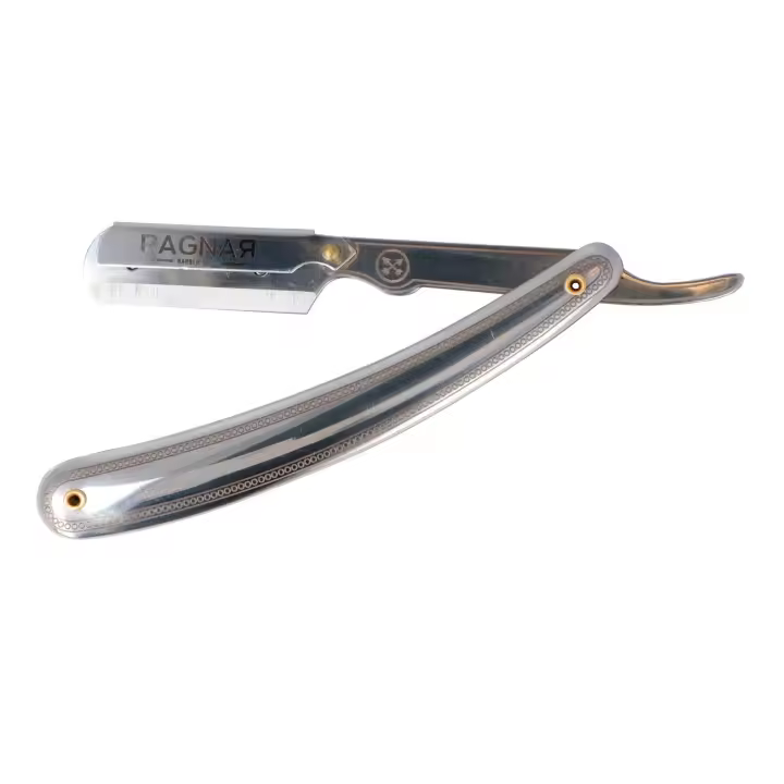 NAVAJA RAGNAR : Color - Plata (marca: Ragnar Barber Line) - 1