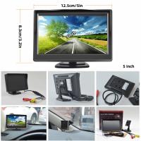 Monitor De Coche 5 Pulgadas Pantalla IPS AHD/CVBS Para Seguridad Vehicular Y Vigilancia CCTV 1080P/720P Cámara De Retroceso Para Vehículo - details 4
