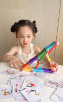 Juguete Educativo Para Niños Universal De Plegado Bloques De Puzzle Para El Desarrollo Del Pensamiento Y La Inteligencia Juego De Mesa Deportivo Para Edad 7-12y+ - details 2