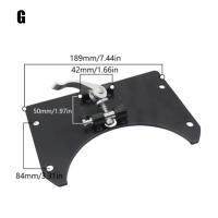 Juego De Accesorios Para Scooter Eléctrico: Base Metálica Y Sillín Con Apriete Para Tubo Inferior Piezas Por Venta Individual - details 14