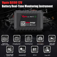 Vgate BA100 Prueba De Batería De Coche Nueva 2023 Monitor 12V Bluetooth 4.0 Asistente De Batería Compatible Con iOS & Android Herramienta De Auxiliar De Batería - details 2