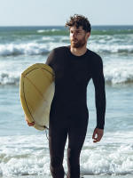 Camiseta De Compresión Para Hombres Rashguard Secado Rápido Gimnasio Fitness Primavera Surf Playa Deportes Running Tops Tees - details 5