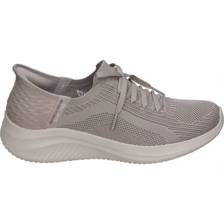 SKECHERS | Zapatillas Skechers Slip-ins Ultra Flex 3.0 Brilliant para Mujer – Deportivas en Color Taupe – Sneakers Slip Ins – Fácil de Poner y Quitar sin Manos – Air Cooled Memory Foam – Apto para Lavadora – Vegan – Modelo 149710-TPE - 1
