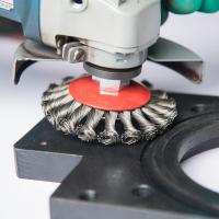 Escobilla De Acero Torcido Para Rueda De 75/95/100mm M14 Herramienta Rotatoria De Eliminación De Pintura Abrasiva Para Amoladora De Ángulo - details 6