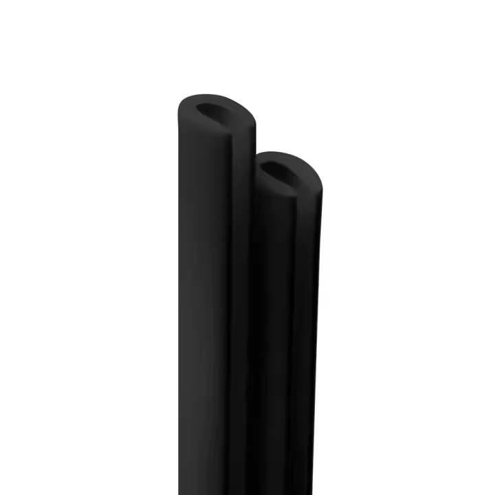 Perfiles Parachoques del Coche, Negro, 2 piezas, 85 cm - 1