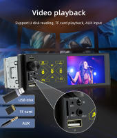 BQCC Radio De Coche 4.1 Pulgadas 1Din Estéreo Audio FM Bluetooth Control De Volante MP5 Reproductor Autoradio Con Rádio Tuner - details 5