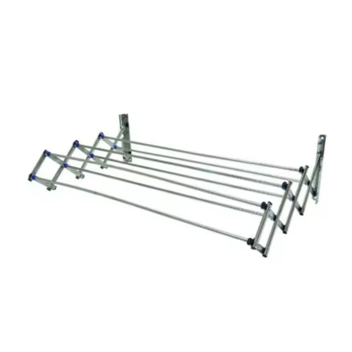 NAKLOE - Tendedero - Tendedero pared - (3 - 5 y 7 m) - Tendedero pared extensible - Tendedero pared plegable - Tendederos pared - Tendederos extensibles - Tendederos pared extensibles - 1