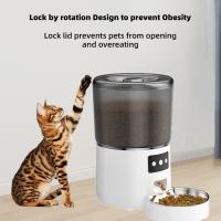 Comedero Gato Automatico+2.2 Fuente para Gatos - 5G/2.4G WiFi Dispensador Comida Gatos - Comedero Automatico Gato Conectar App - Alimentación a Distancia - 1-10 Comidas al Día - 10s Voz - Doble Alimentación - 4L - details 11