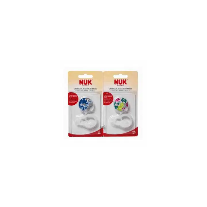 Nuk Cadenita Chupete Nukete Nuk Happy 220 ml. - 1