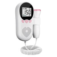 Monitor De Ritmo Cardíaco Fetal Ultrasonido 3.0MHz Detector De Latidos Del Bebé Para Embarazadas Dispositivo De Monitoreo Doppler - details 1