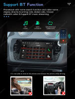 Radio De Coche Android 13 32GB Para Seat Ibiza 6j 2009-2013 Con CarPlay Pantalla Táctil 7'' Bluetooth WiFi Cámara Trasera 2Din Multimedia Auto - details 18